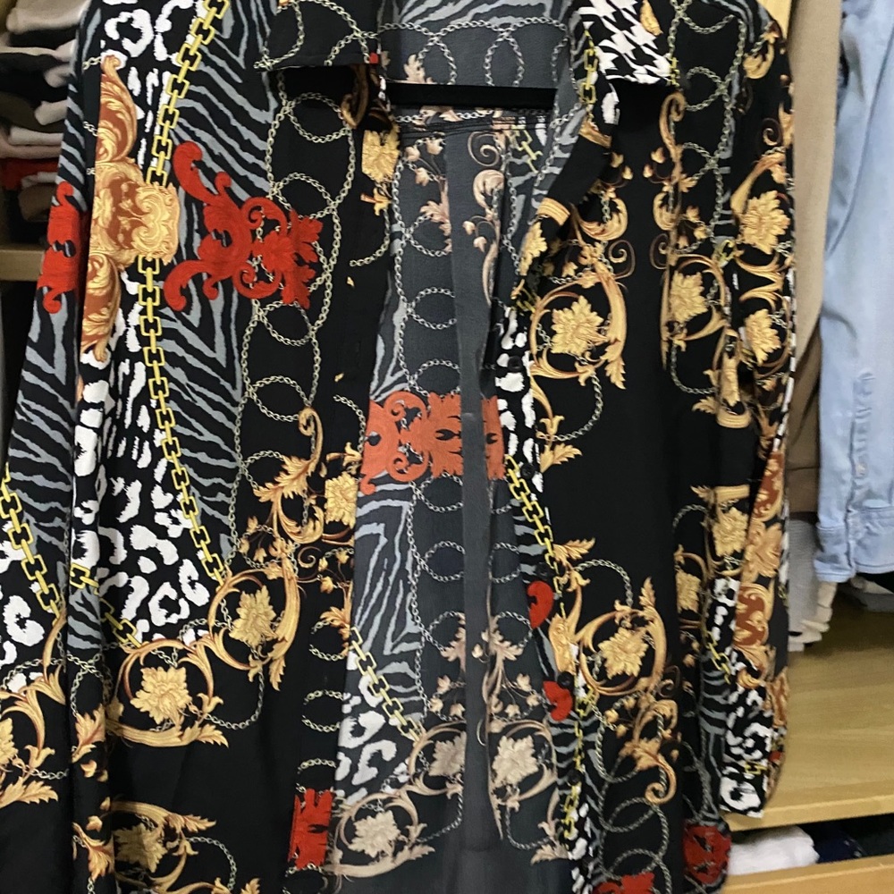 Bralette And Matching Oversized Button Down - image 2